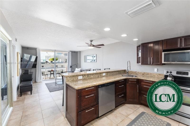 Apartamento 1 Quarto em South Miami